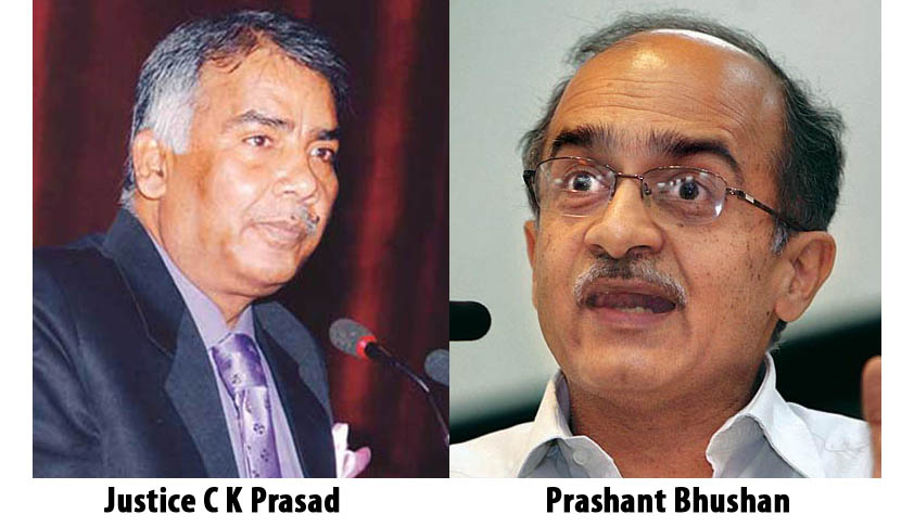 Prashant Bhushan writes to PM opposing Justice CK Prasad’s appointment ...