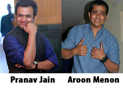 Pranav Jain and Aroon Menon-min