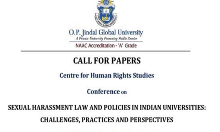 Call For Papers Conference On Sexual Harassment Law And Policies In