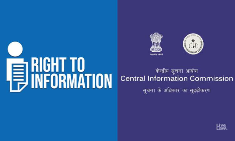 RTI- Husband Not Entitled To Seek Information Regarding Bank Details & Income Tax Returns Of His Wife: CIC