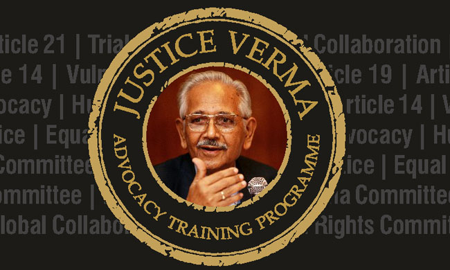 Applications Invited For Justice J. S. Verma Human Rights Advocacy Training & Mock Trial On Rolling Basis