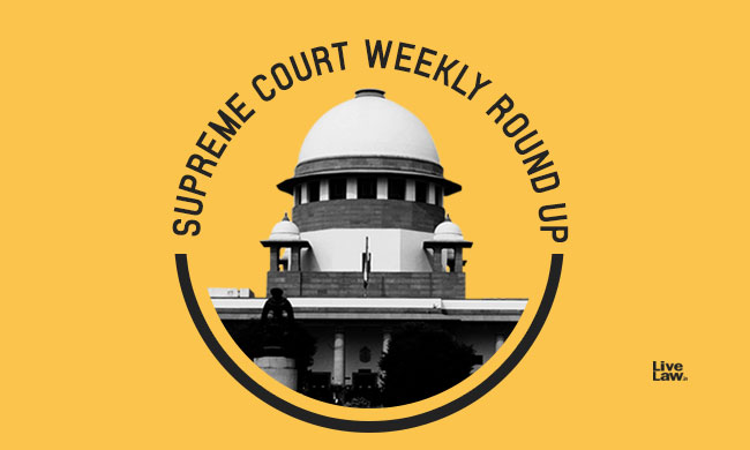 Supreme Court Weekly Round Up Feb 17 23