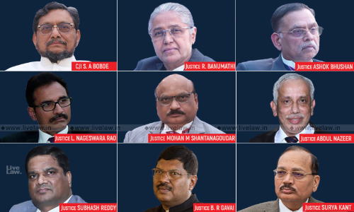 Read all Latest Updates on and about Nine Judge Constitution Bench