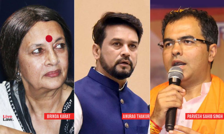 Delhi High Court Reserves Judgment On Brinda Karats Plea Seeking Fir Against Anurag Thakur 2907