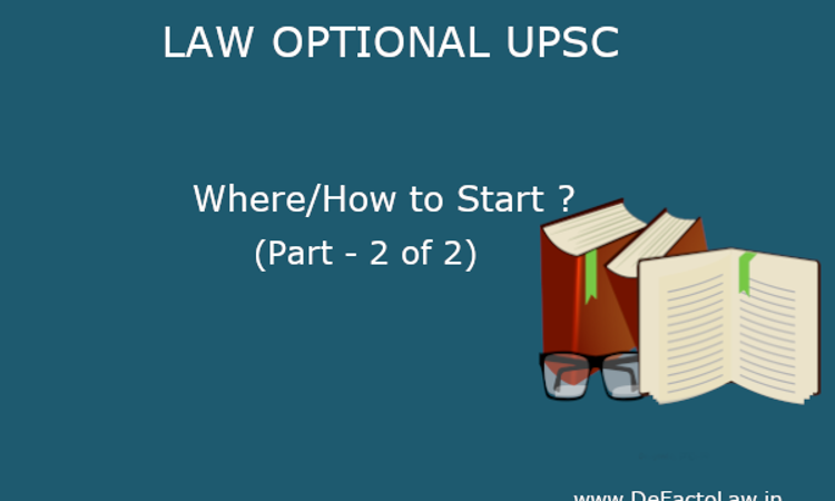 Preparing For Upsc With Law Optional Subject A Definitive Guide Part 2 2411