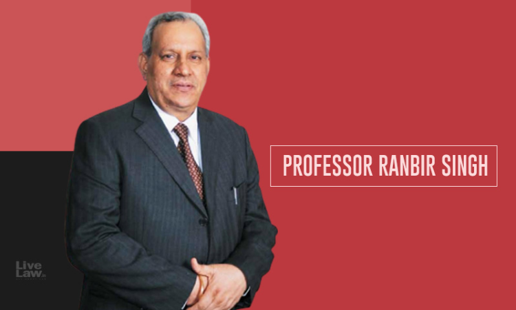 Professor Ranbir Singh An Appreciation