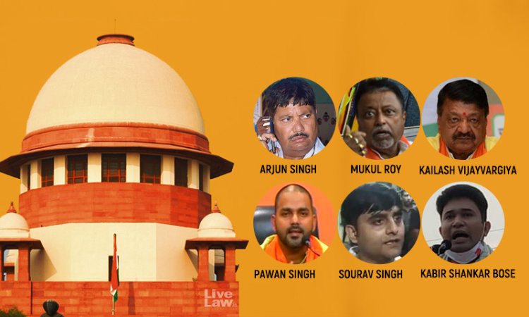 Supreme Court Stops Bengal Police From Taking Coercive Action Against 5