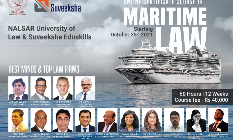 phd in maritime law in india
