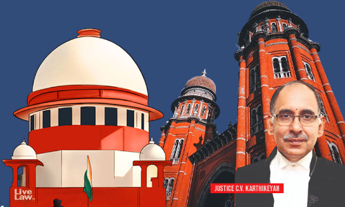 Read all Latest Updates on and about Justice C V Karthikeyan