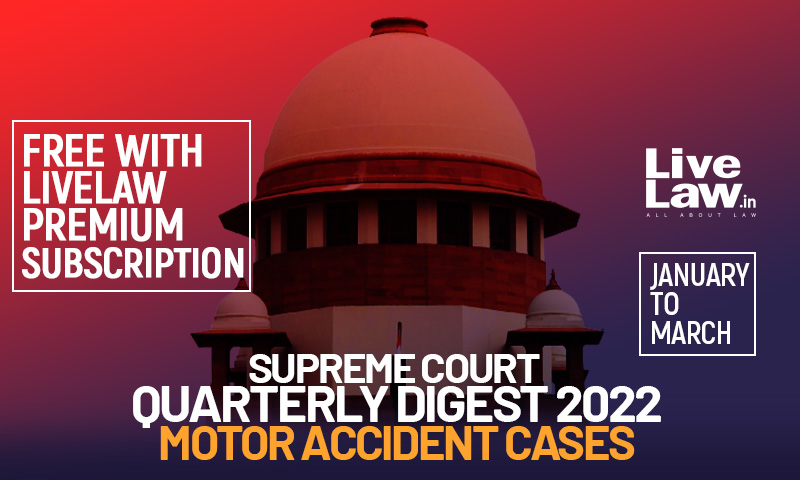 Latest supreme court judgements 2024 on mact cases 2017