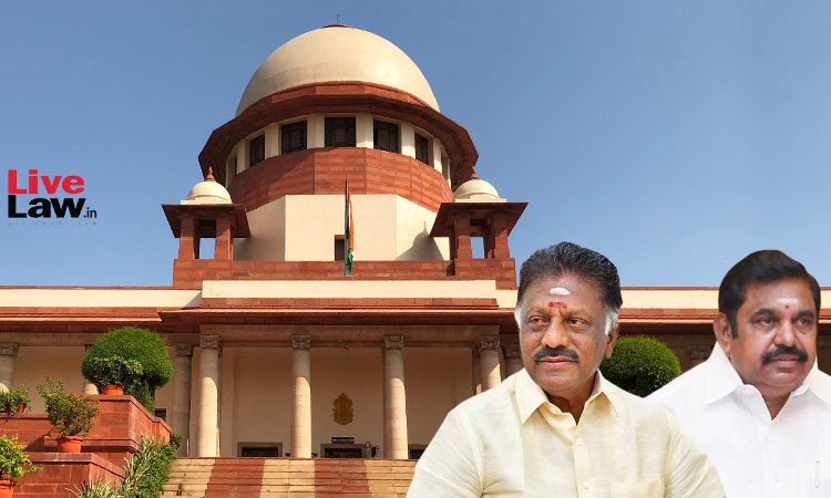 EPS vs OPS Supreme Court To Hear On July 6 Plea On AIADMK