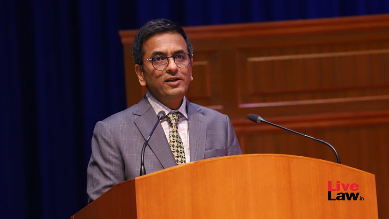 Unlike Elected Government, Judges Don’t Go By Popular Morality, But By Constitutional Morality: CJI DY Chandrachud