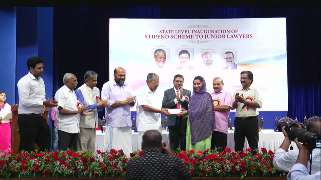 Chief Minister Pinarayi Vijayan Inaugurates Monthly Stipend Scheme For Junior Lawyers In Kerala