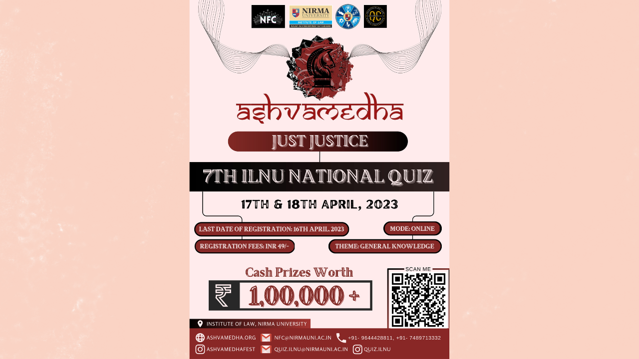 7th Edition Of ILNU National Online Quiz Competition [17th -18th, April]