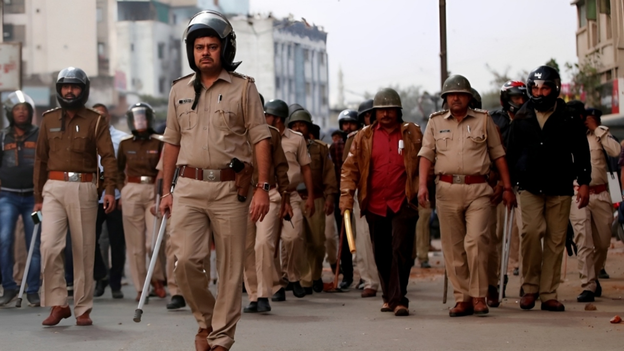 New Uniform Designed For Police Forces Britishera Khaki to be Replaced   Indiacom