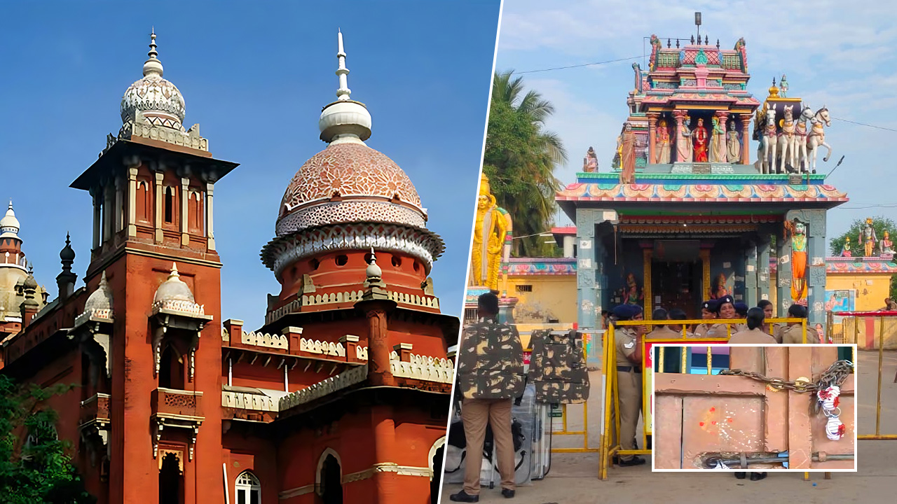 Madras High Court Allows Daily Pooja At Villupuram Temple Sealed Over Caste Conflict But Precludes Devotees' Entry