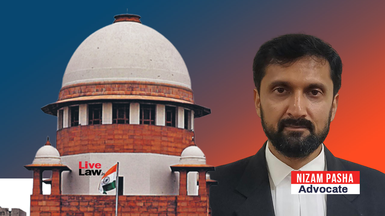 'Fair, Precise, Truly Done As Officer Of Court' : Supreme Court Appreciates Advocate Nizam Pasha For Suggestions To Mitigate Manipur Situation