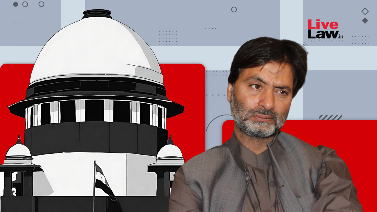 Supreme Court Judges Shocked To See Kashmiri Separatist Leader Yasin Malik, Who Is Serving Life Sentence In Tihar, Appear Before Them In Person