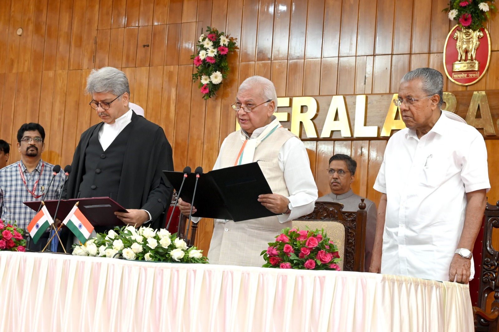 Justice Ashish Jitendra Desai Takes Oath As Chief Justice Of Kerala ...