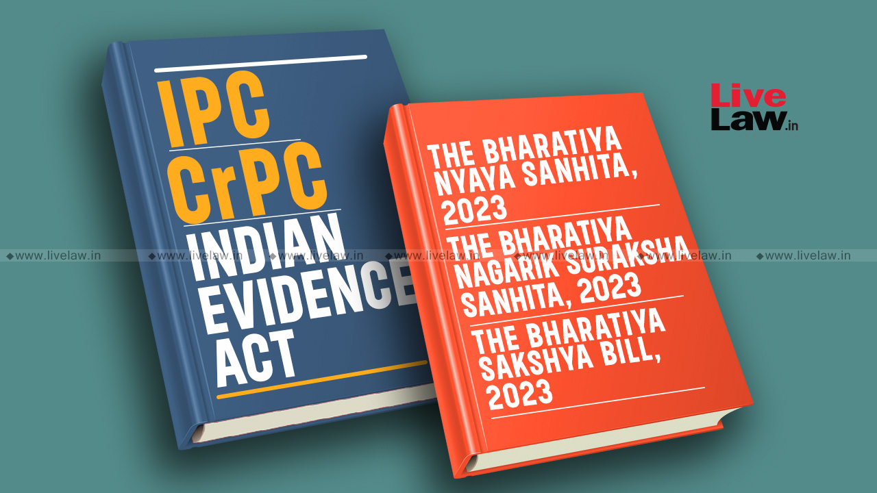 New Criminal Law Reform Bills To Replace IPC,CrPC & Evidence Act Are Withdrawn By Center