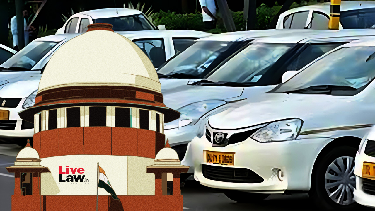 'Sometimes Social Activists Are Pushed By Business Interests": Supreme Court Rejects PIL Seeking Regulation Of Cab Aggregators