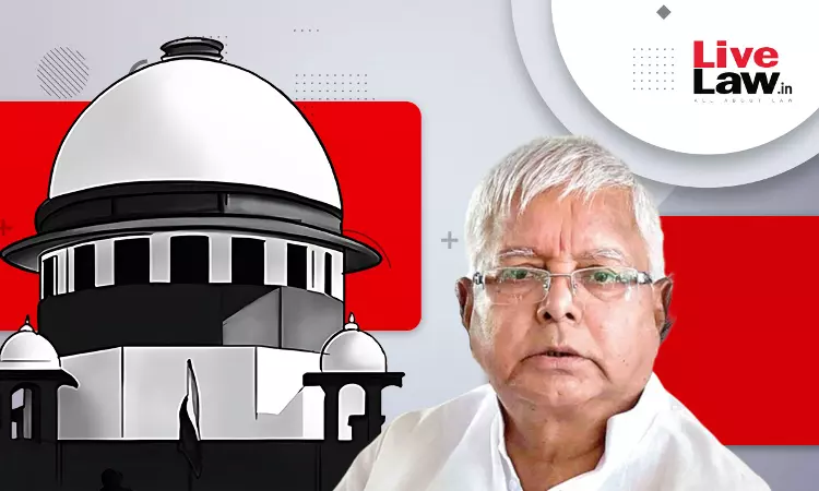 Supreme Court Defers Hearing of CBI's Plea against Lalu Prasad Yadav's Bail in Fodder Scam Cases until January 2024