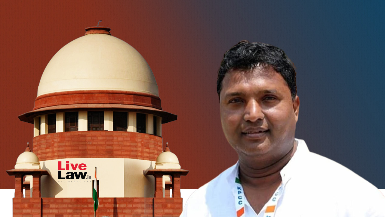 Supreme Court Makes Absolute Interim Anticipatory Bail Granted To Congress Leader BV Srinivas in Sexual Harassment Case