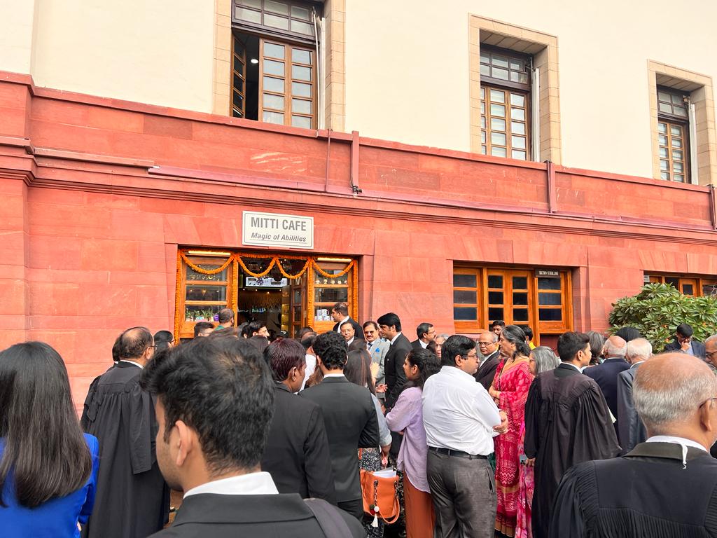 Specially-Abled Staff Starts Mitti Café In Supreme Court Premises | CJI ...