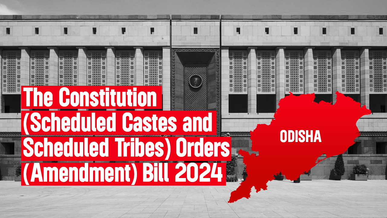 Parliament Clears The Constitution (Scheduled Castes and Scheduled