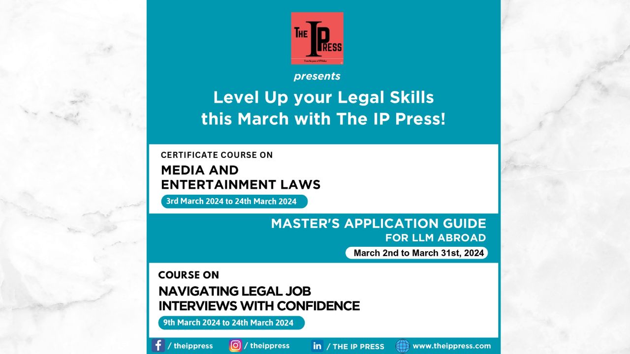 Level Up Your Legal Skills This March With The IP Press!