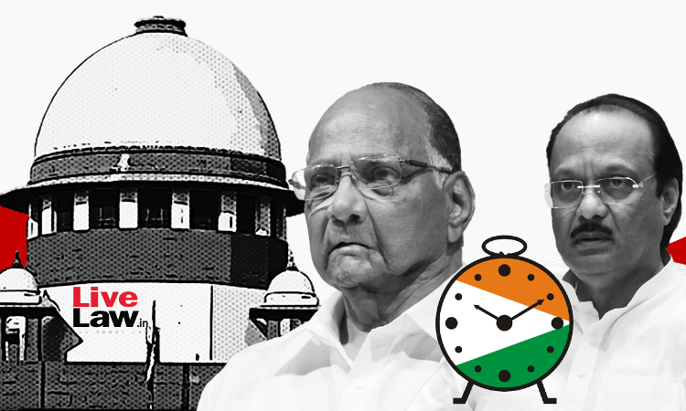 Supreme Court Asks ECI To Reserve 'Trumpet' Symbol For NCP(Sharad Pawar); Directs NCP To Declare That 'Clock' Symbol Is Sub Judice