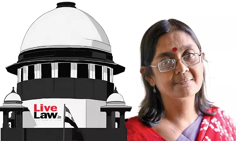 Supreme Court Grants Bail To Shoma Sen In Bhima Koregaon Case