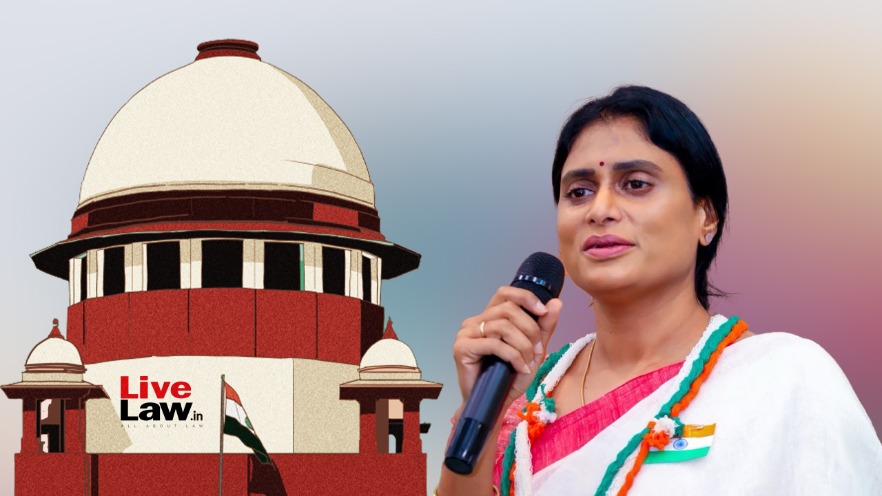 'Curtails Freedom Of Expression' : Supreme Court Stays Order Restraining YS Sharmila's Comments Against YSRC Party, Andhra CM