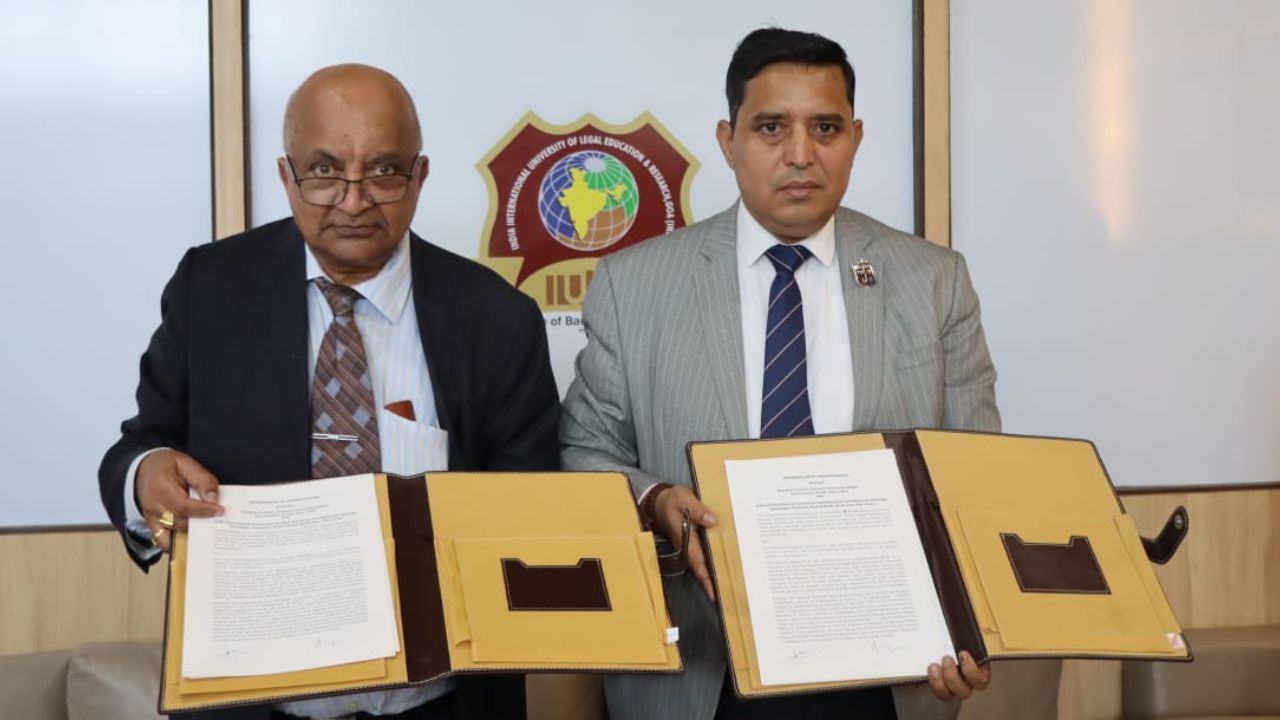 IIULER Inks MoU With NFSU