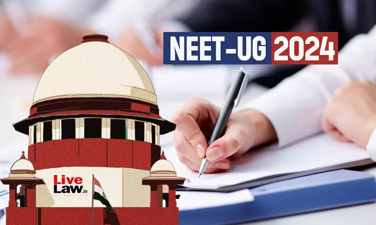 High NEET-UG 24 Scores Majorly Due To Reduction In Syllabus; Wrong To Say Top Scorers Are From Certain Centres : NTA To Supreme Court