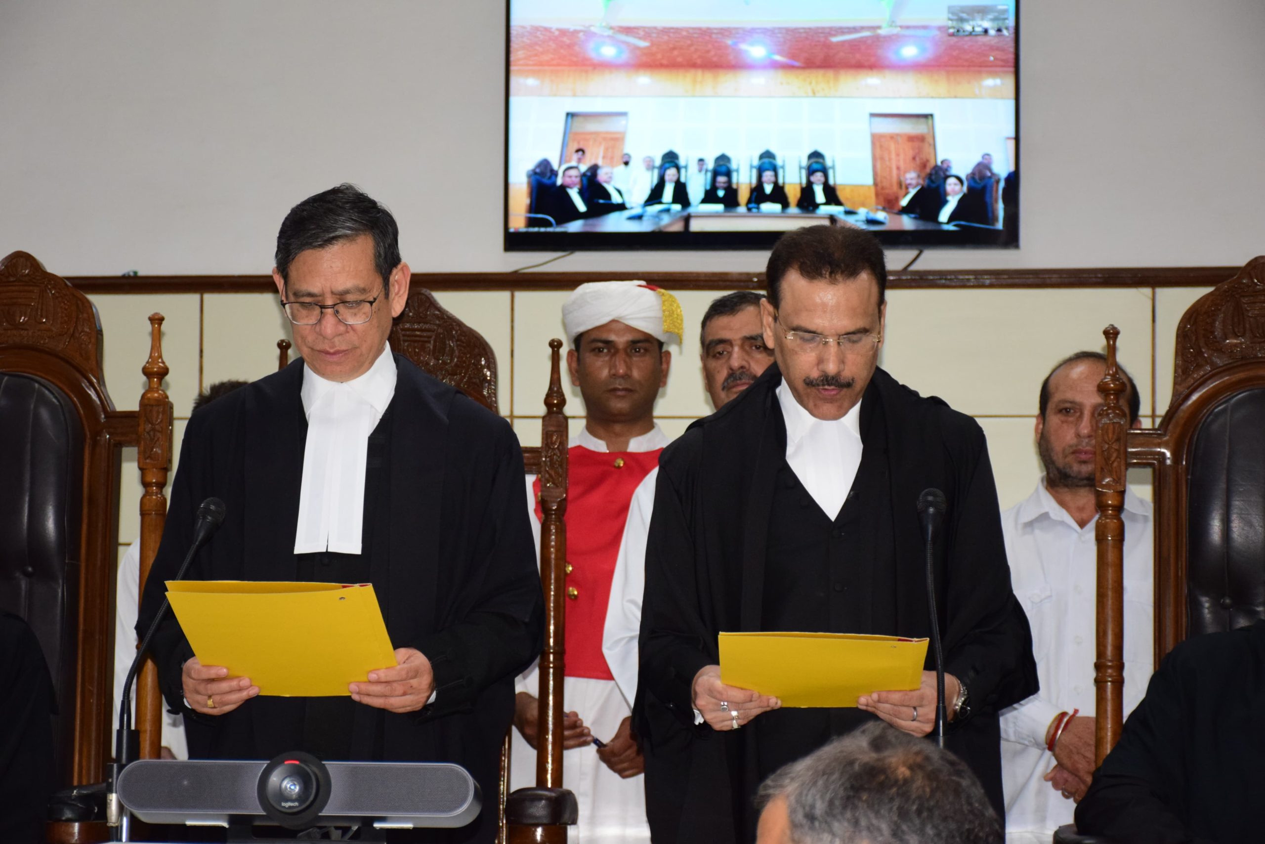 Justice Rajesh Sekhri Sworn-In As Additional Judge Of J&K And Ladakh High Court