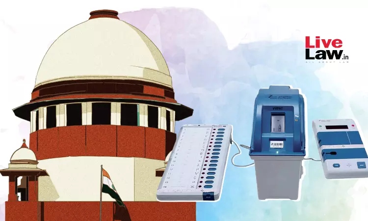 Don't Delete Data On EVMs Pending Verifications, Reduce Cost For Seeking Verification: Supreme Court Tells ECI