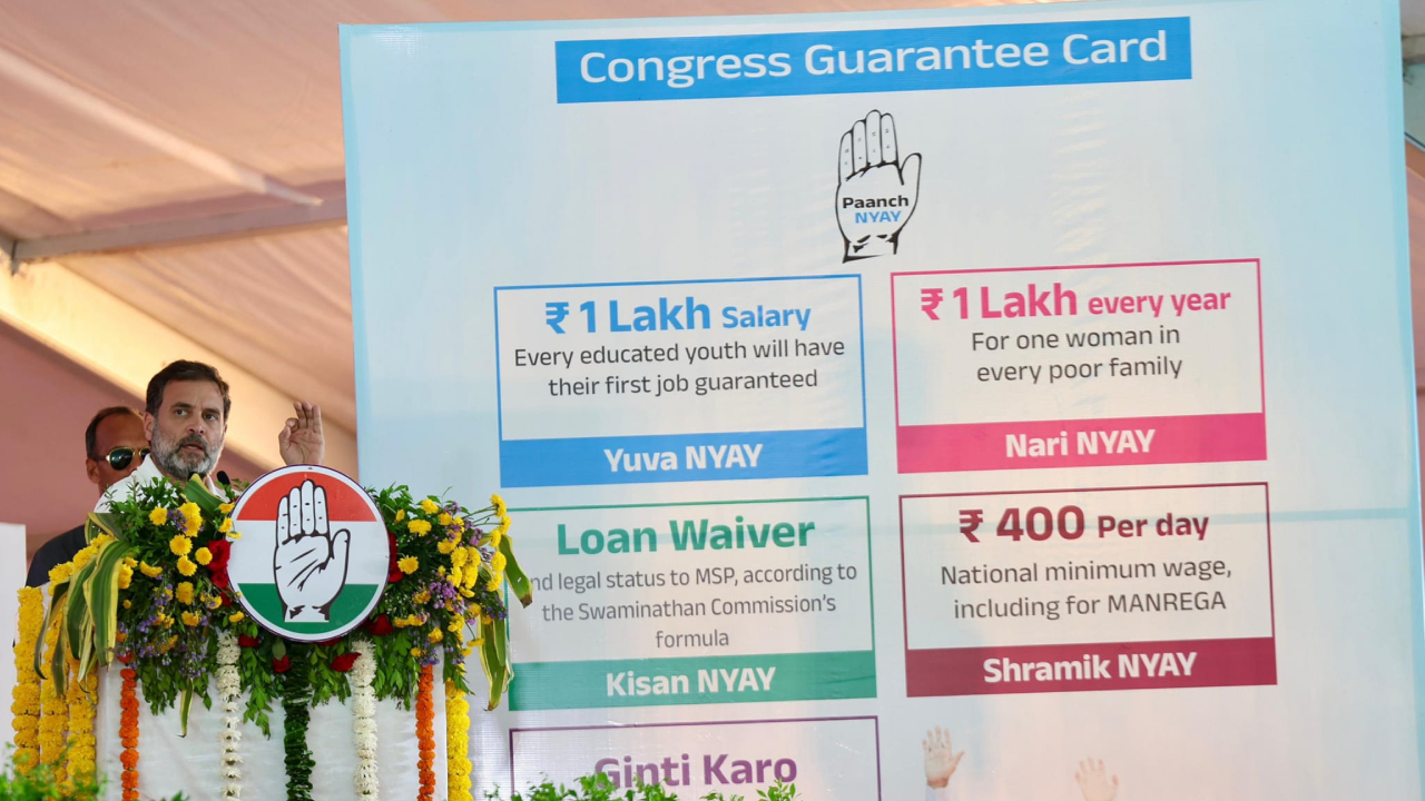 PIL In Allahabad HC Against ECI For 'Inaction' On Congress' 'Ghar Ghar Guarantee' Scheme Launched Ahead Of 2024 LS Polls