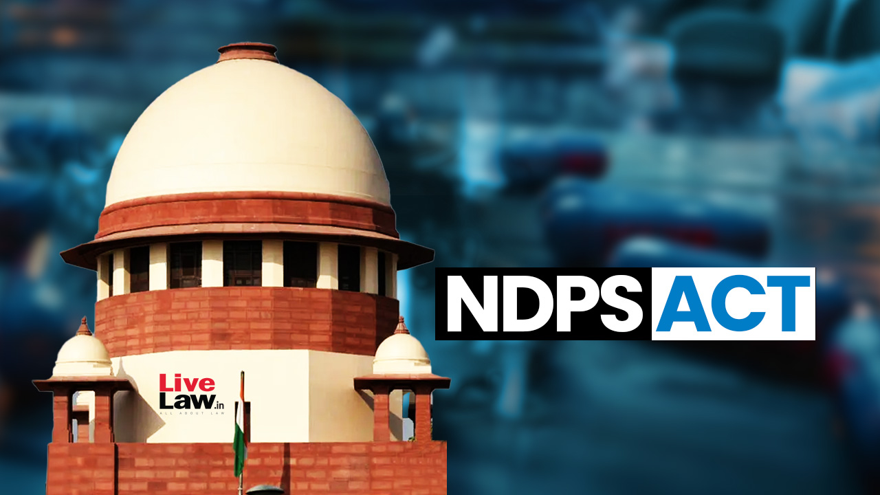 NDPS Act | Appellate Court Can Grant Bail Despite S.37 If Convict Has Suffered Long Sentence & Appeal's Early Hearing Is Unkilely : Supreme Court