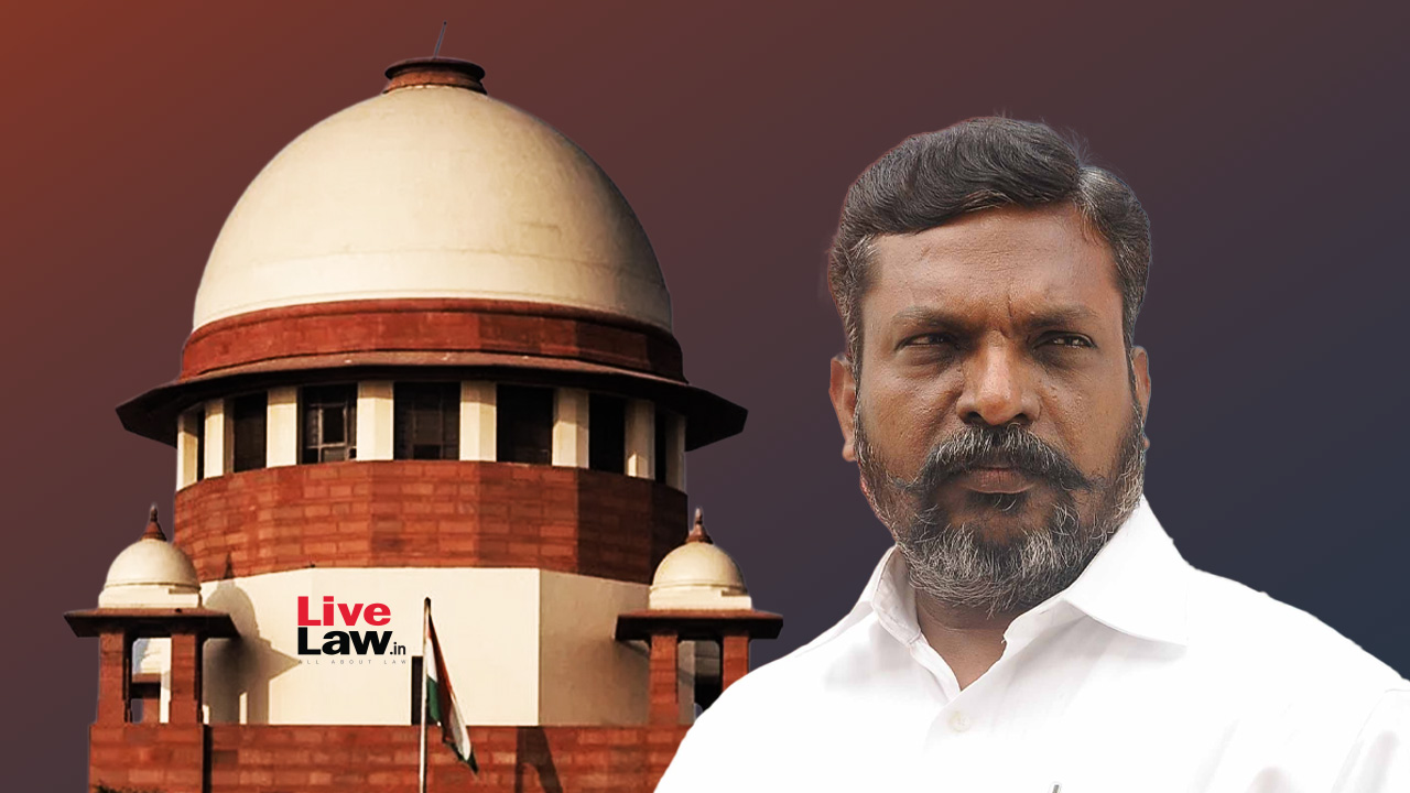 Thol. Thirumavalavan MP Files Review Petition Against Supreme Court's Judgment Allowing Sub-Classification Of Scheduled Castes