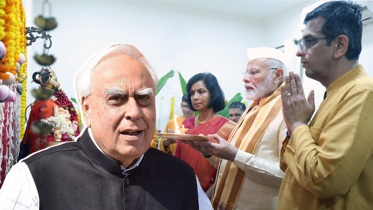 PM's Visit To CJI's Residence Should Have Been Avoided :Senior Advocate Kapil Sibal