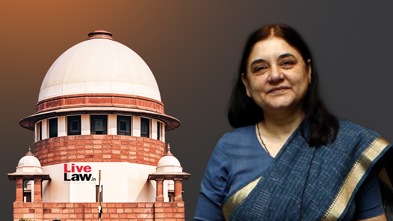 BJP Leader Maneka Gandhi Approaches Supreme Court Challenging Section 81 Of Representation Of The People Act