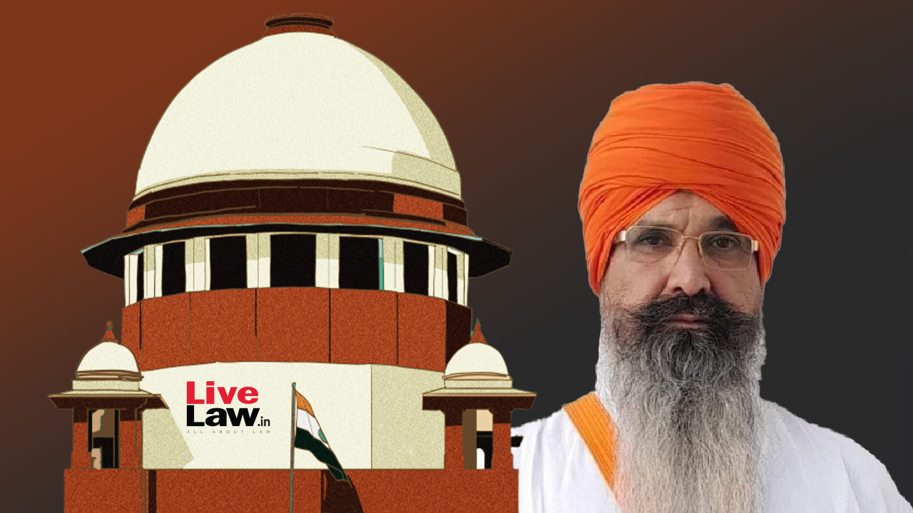 Supreme Court Holds Order Which Set Deadline On Balwant Singh's Mercy Plea After Solicitor General's Request