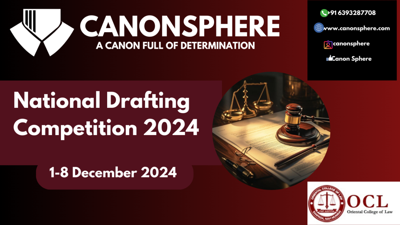 National Drafting Competition 2024: Enhance Your Legal Drafting Skills and Compete for Exciting Rewards