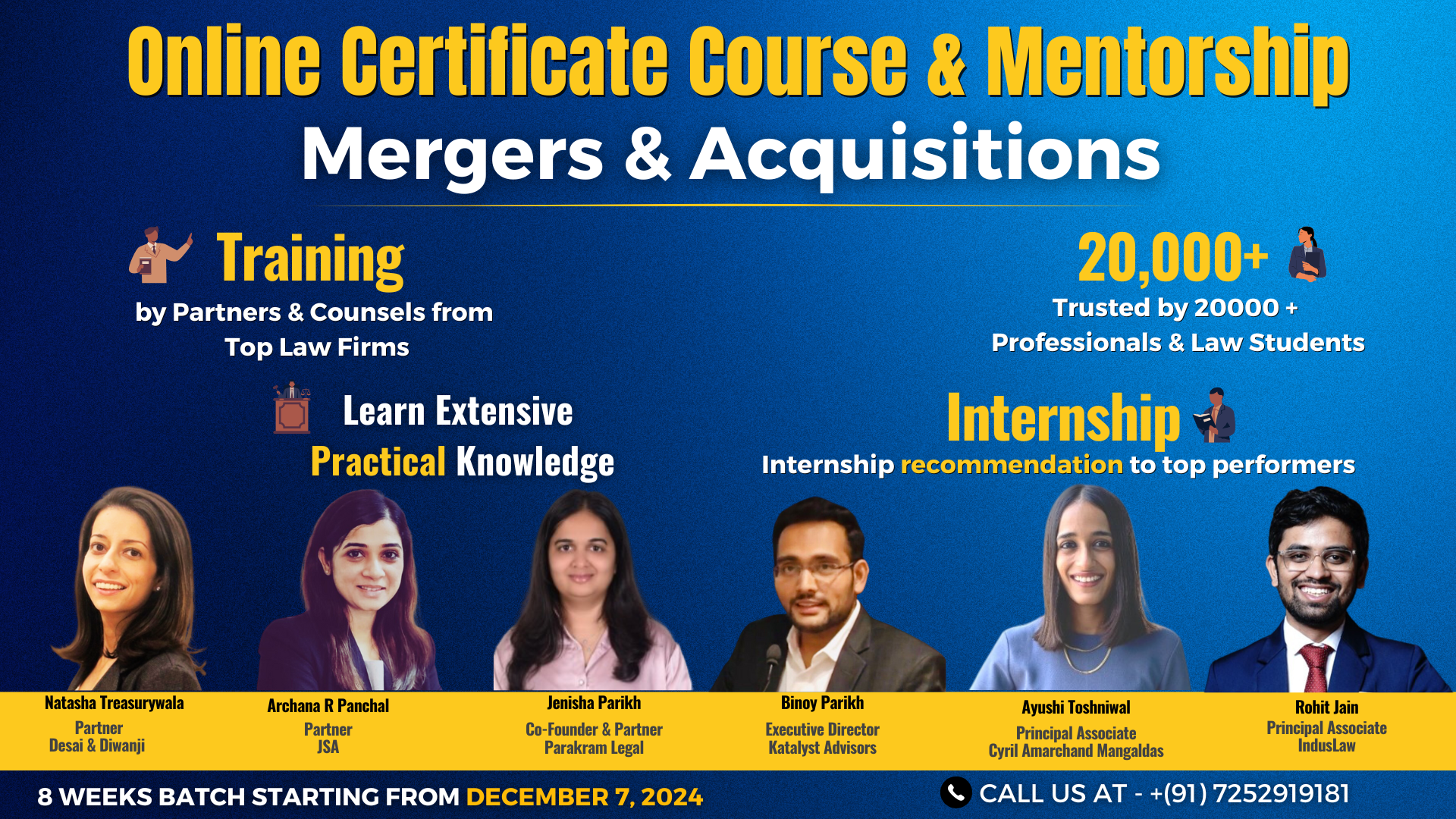 [Advt.] Bettering Results: Certificate Course On Mergers & Acquisitions Practice Led By Top Law Firm Partners: Enroll Now!