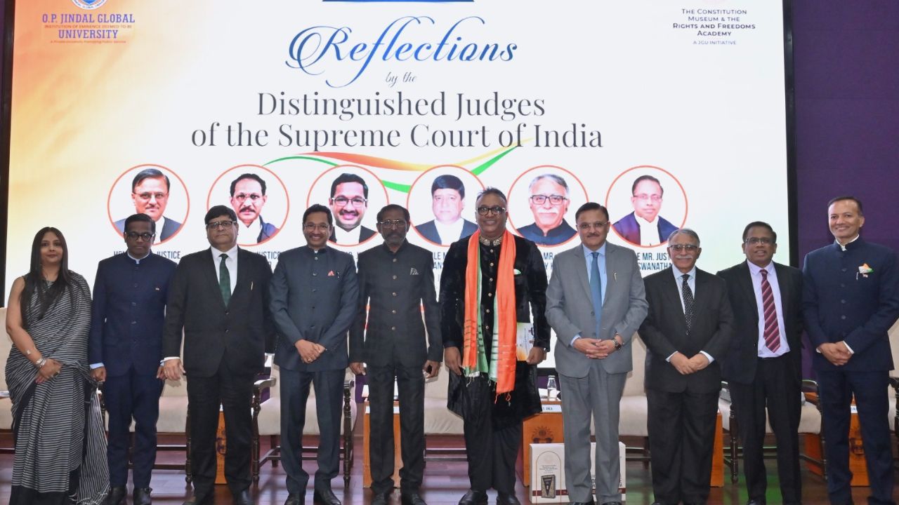 'Basic Structure Of The Constitution Is Inviolable': Six Supreme Court Judges Reflect At National Convention On Constitution Of India At JGU