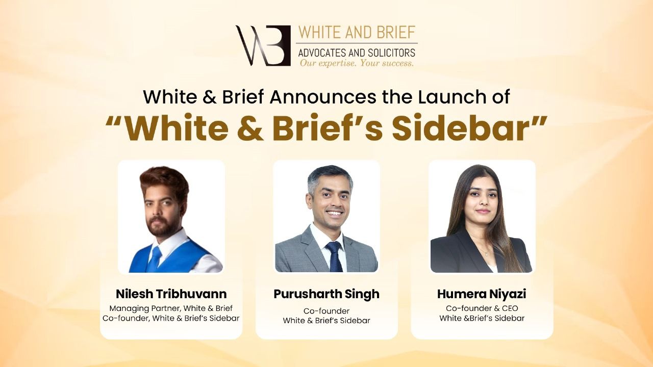 White & Brief Announces Launch Of New Venture "White & Brief's Sidebar" To Serve Key Growth Sectors