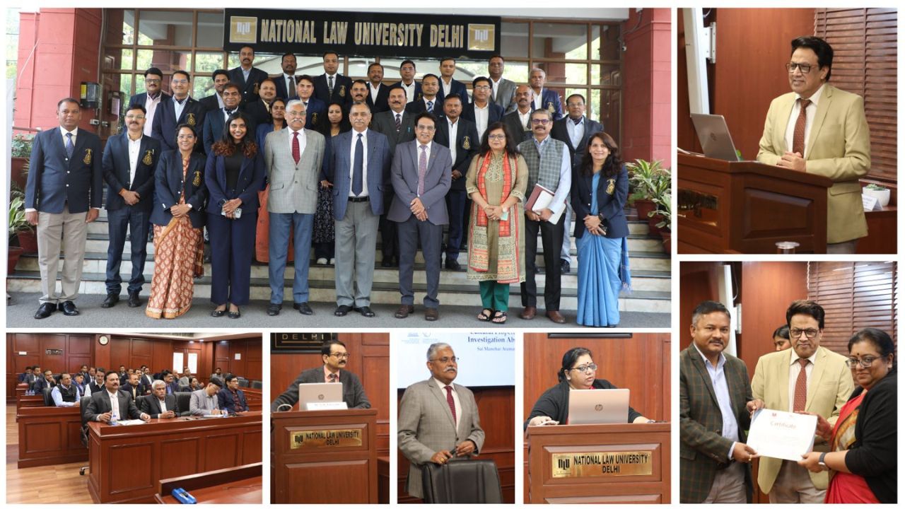 NLU Delhi: Mid-Career Training Programme For Police Officers Of Madhya Pradesh