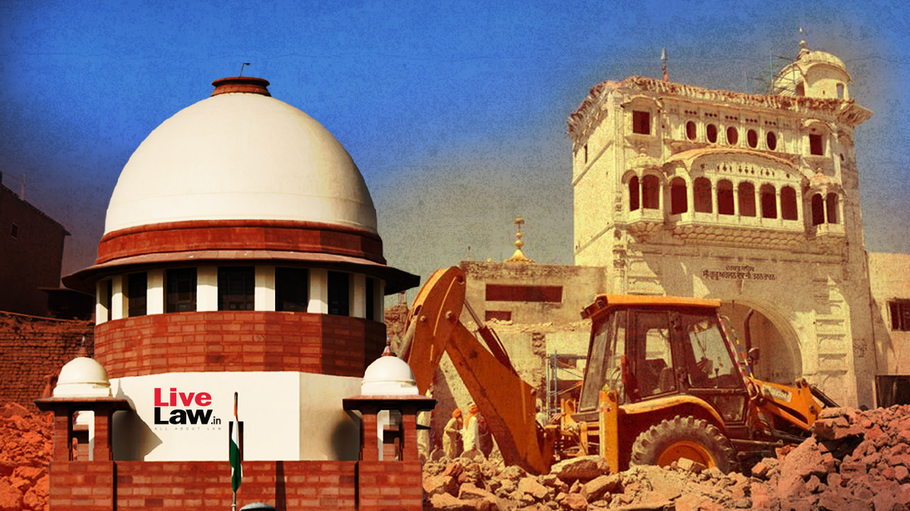 Supreme Court Issues Notice To BMC Commissioner On Contempt Plea Alleging Illegal Demolition Of Mumbai Gurudwara, Directs Status Quo