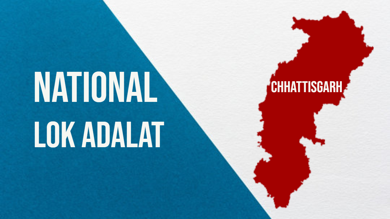 National Lok Adalat In Chhattisgarh Disposes More Than 22 Lakh Pending Cases With 842 Cr Settlement